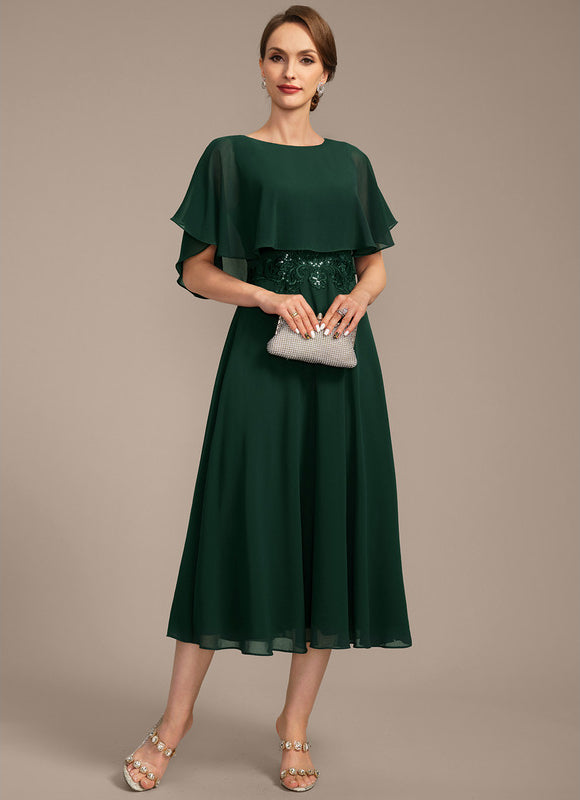 Robe Chic Émeraude Fluidité - gallery 4