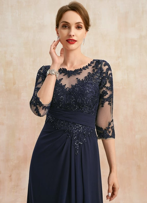 Robe Chic Velours Nautique - gallery 1