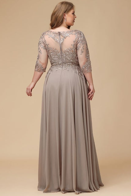 Robe Chic Violette Brodée - gallery 9