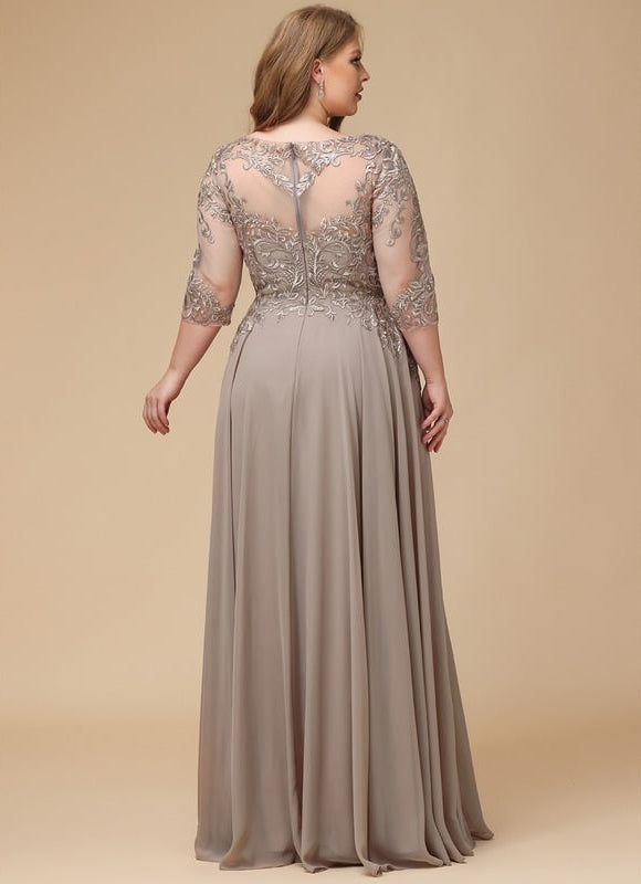 Robe Chic Violette Brodée - gallery 9
