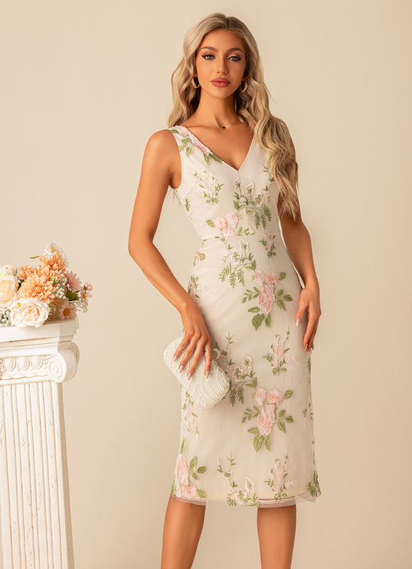 Robe Chic Fleurie Élégante - gallery 2