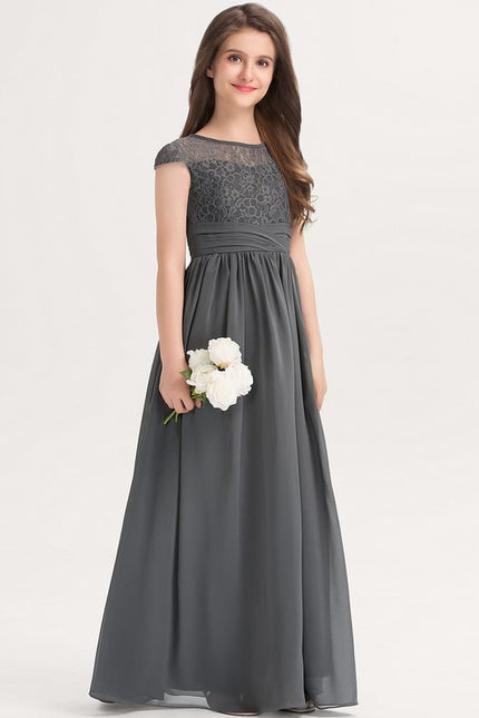 Robe Chic Gris Éthéré - gallery 2