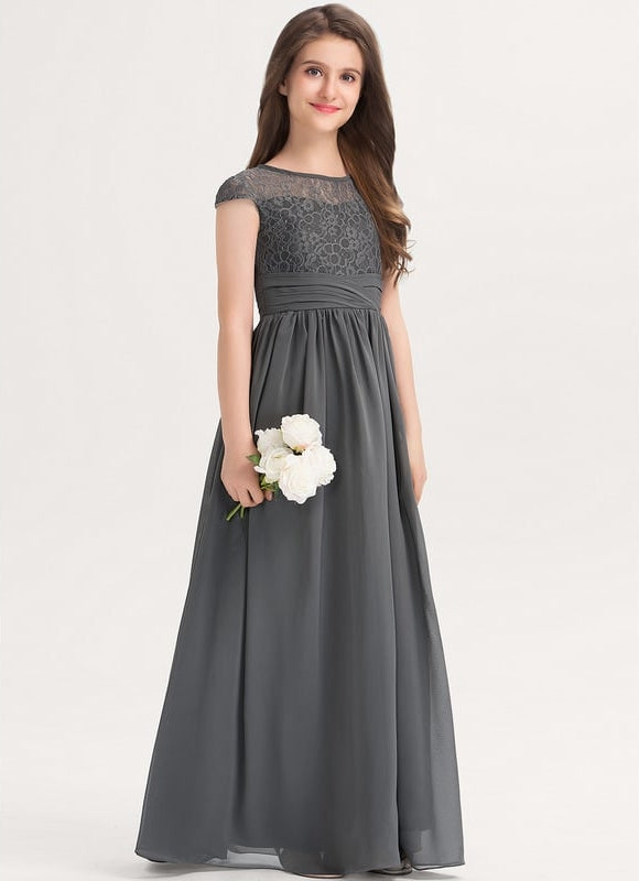 Robe Chic Gris Éthéré - gallery 2