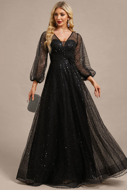 Robe Chic Soirée Pailletée - gallery 4