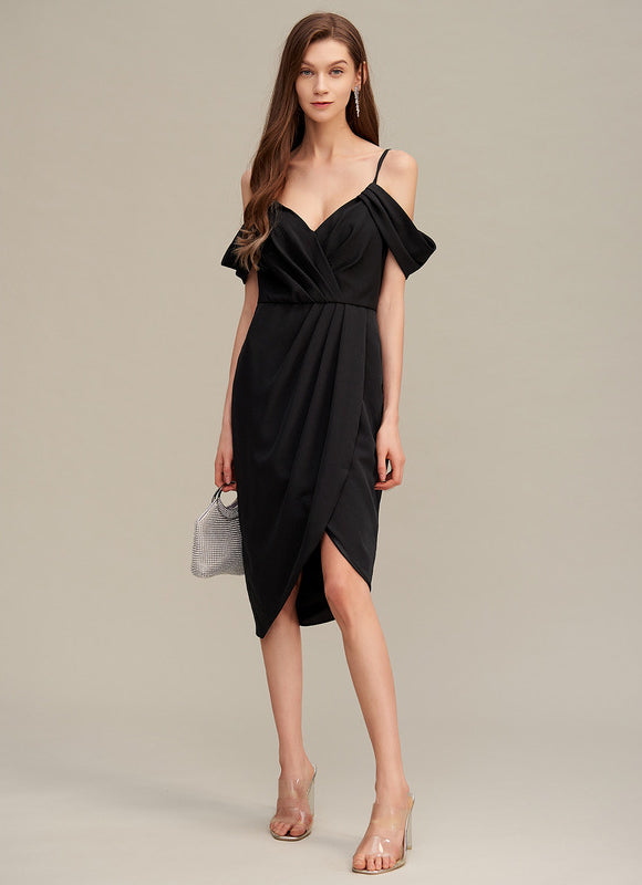 Robe Chic Crêpe Moulante - gallery 2