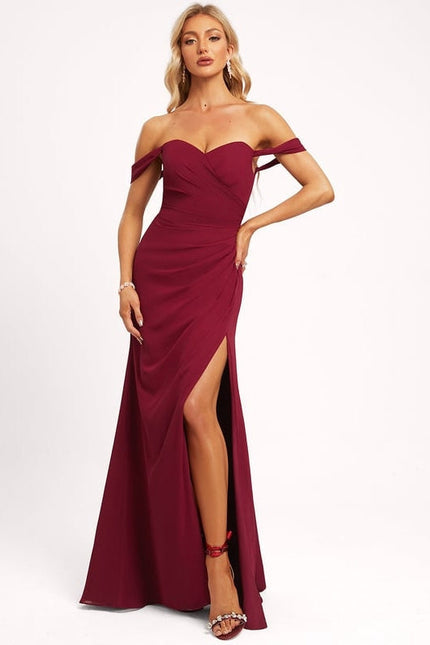 Robe Chic Mousseline Émeraude