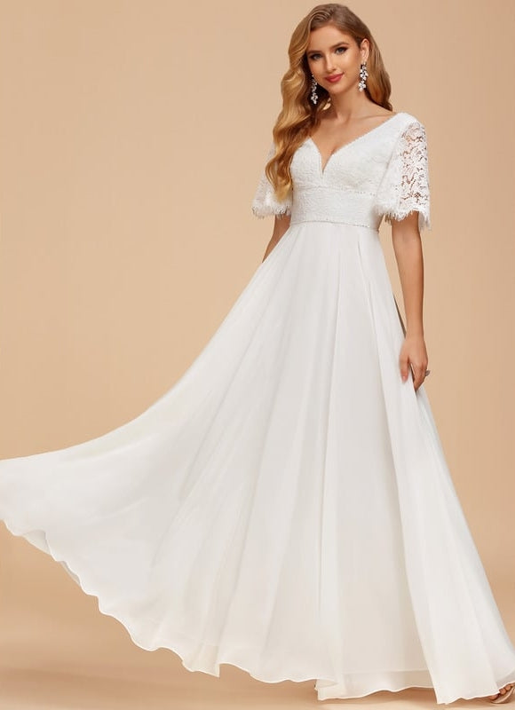 Robe Blanche Plage Chic