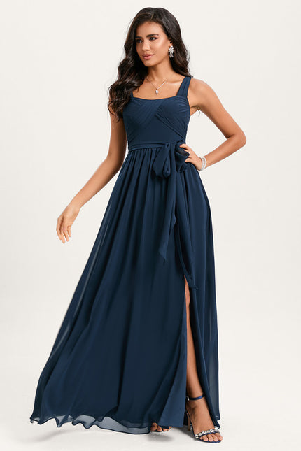 Robe Chic Longue Verte Raffinée