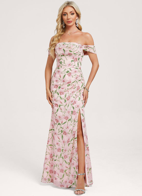 Robe Chic Violet Élégant