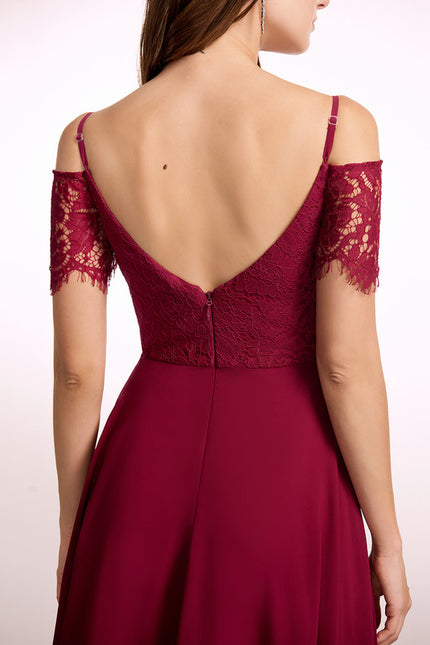 Robe Chic Élégance Rosée - gallery 3