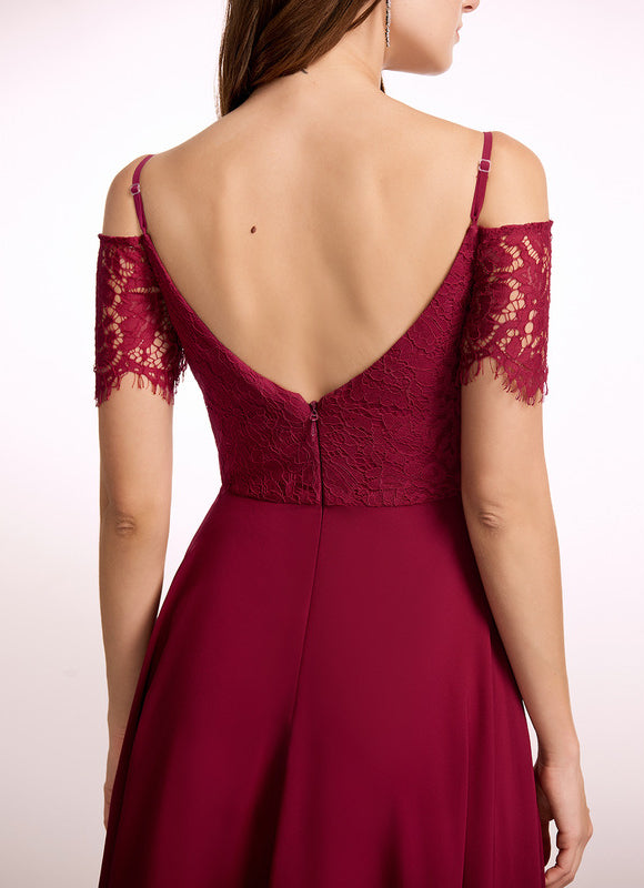 Robe Chic Élégance Rosée - gallery 3