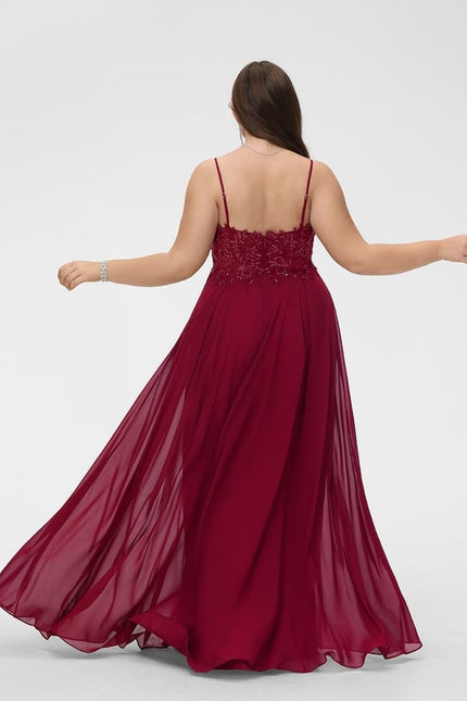 Robe Chic Longue Émeraude Élégante - gallery 8