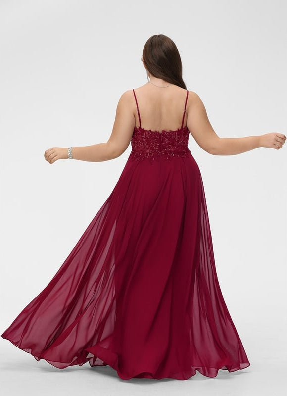 Robe Chic Longue Émeraude Élégante - gallery 8