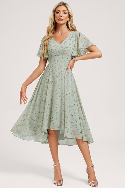 Robe Chic Fluide Bleu Nuit