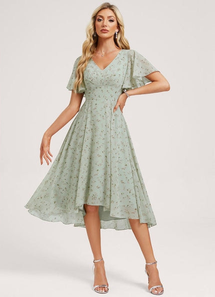 Robe Chic Fluide Bleu Nuit