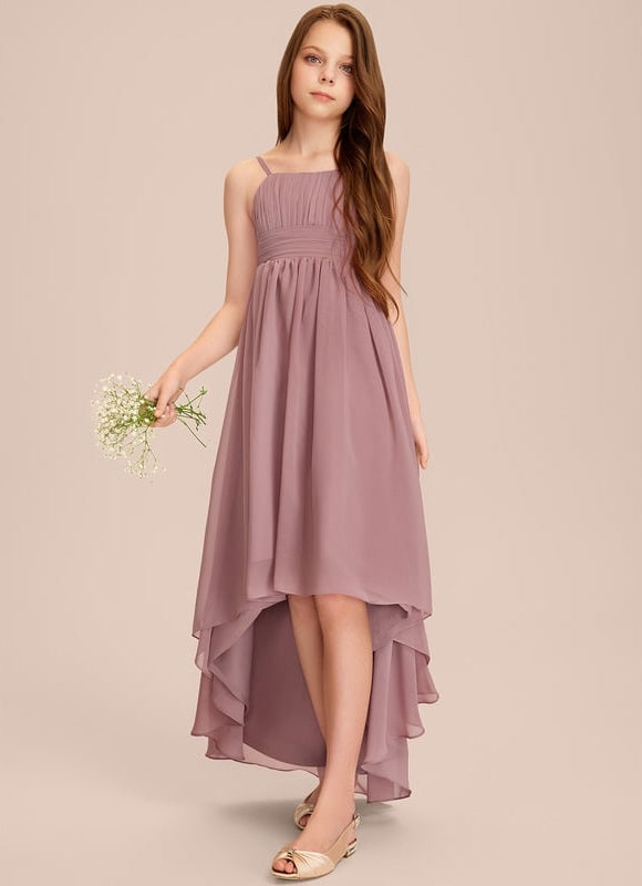 Robe Chic Asymétrique Lilas - gallery 5