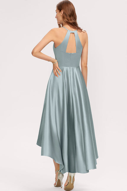 Robe Chic Satinée Lune Céleste - gallery 1