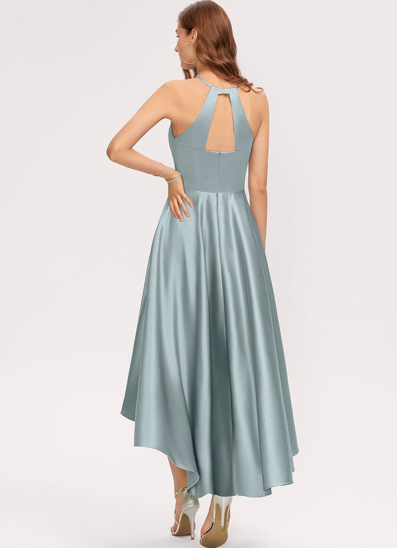 Robe Chic Satinée Lune Céleste - gallery 1