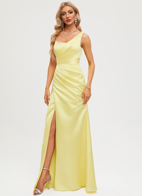Robe Chic Jaune Lumineux - gallery 5
