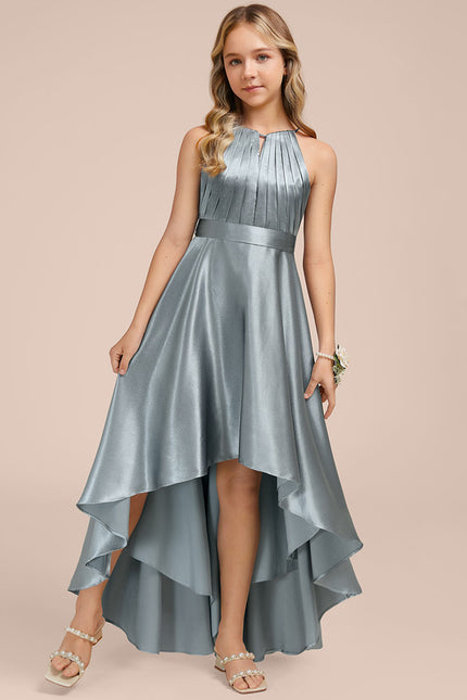 Robe Chic Émeraude Satinée - gallery 2