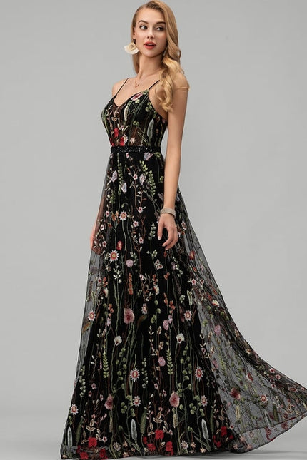 Robe Chic Fleur Dobsidienne - gallery 3