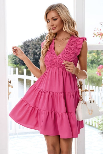 Robe Chic Vaporeuse Rouge