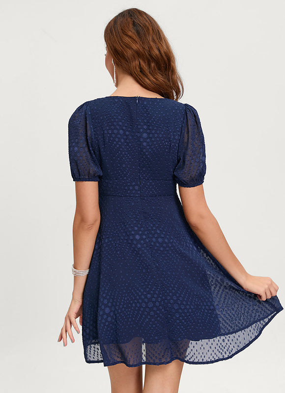 Robe Chic Courte Marine - gallery 7