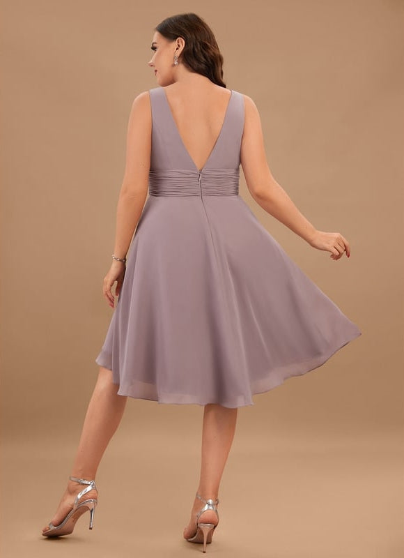 Robe Chic Fluide Bleu Nuit - gallery 7