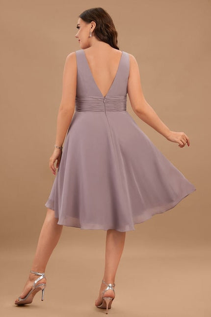 Robe Chic Fluide Bleu Nuit - gallery 7