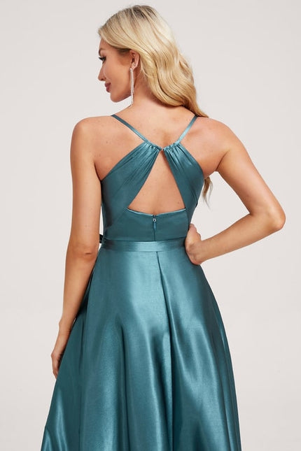 Robe Chic Élégance Satinée - gallery 4