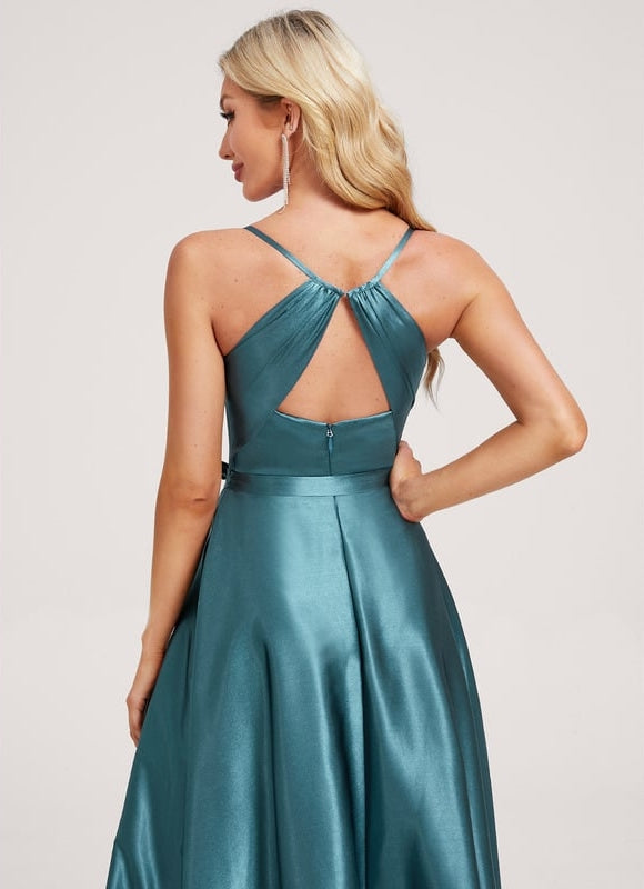 Robe Chic Élégance Satinée - gallery 4