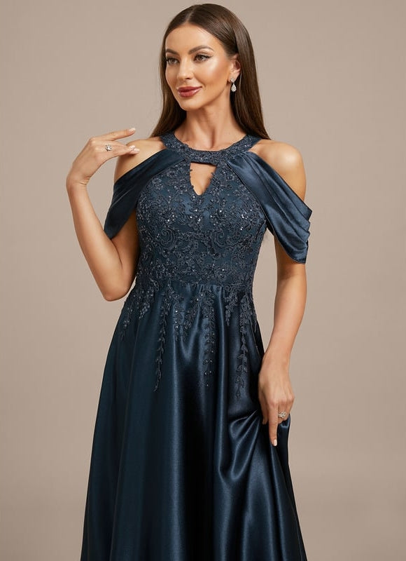 Robe Chic Satin Nuit - gallery 1