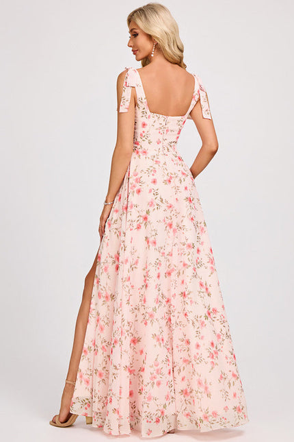 Robe Chic Longue Verte Élégante - gallery 5