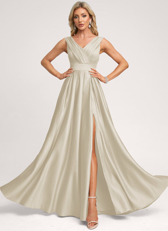 Robe Soirée Dorée Chic - gallery 7