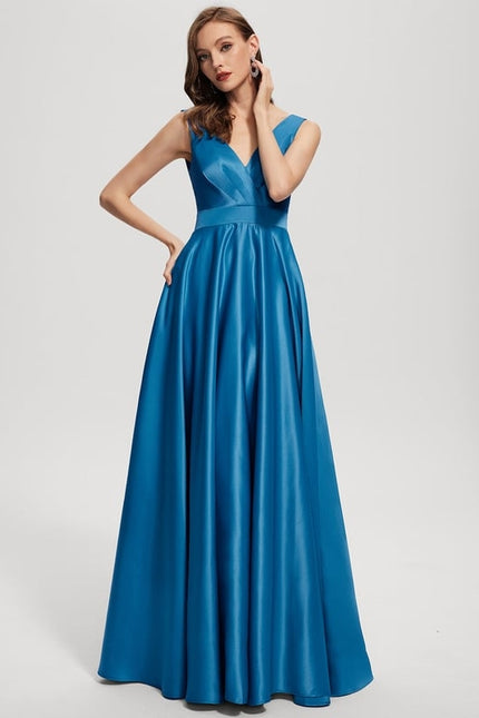 Robe Chic Bleu Electrique - gallery 2