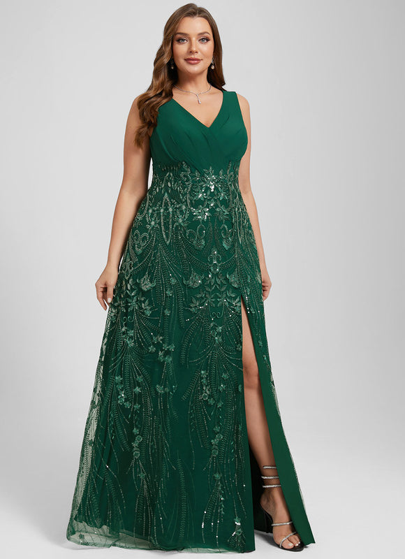 Robe De Soirée Chic Bleu - gallery 9