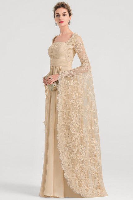 Robe Chic Col Carré Chic
