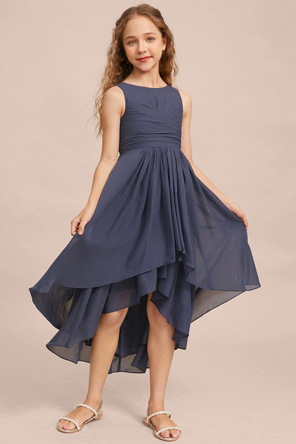 Robe Chic Bleu Nuit Élégant - gallery 6