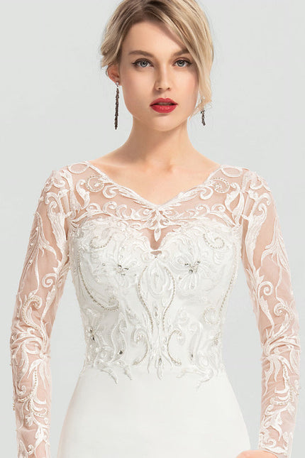 Robe Chic Sirène Dentelle - gallery 1