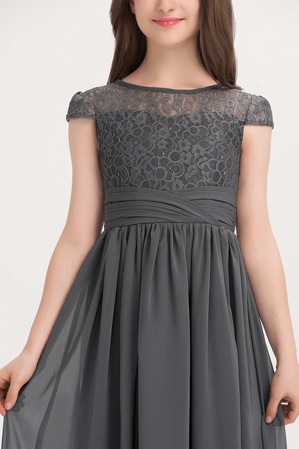 Robe Chic Gris Éthéré - gallery 4