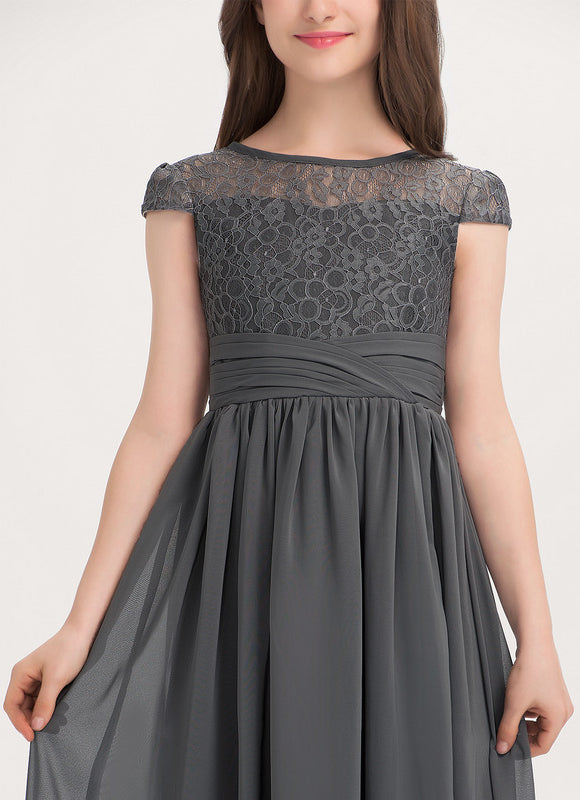 Robe Chic Gris Éthéré - gallery 4