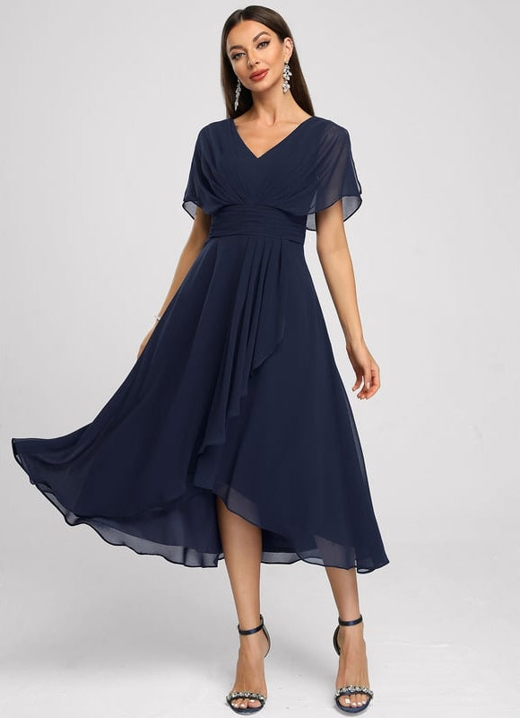 Robe Chic Fluide À Nouer - gallery 1