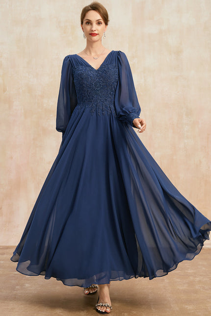 Robe Chic Élégance Marine Envolée - gallery 1