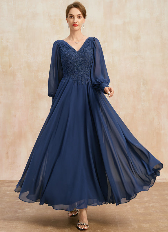 Robe Chic Élégance Marine Envolée - gallery 1