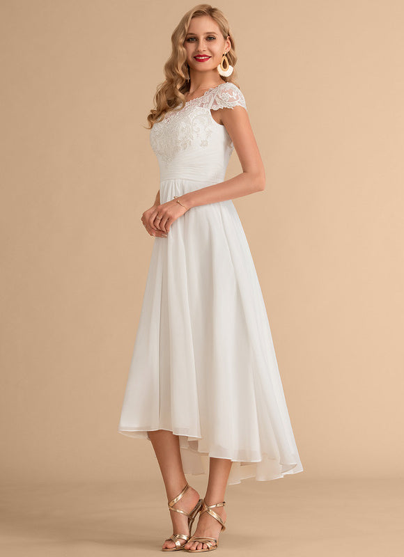 Robe En Lin Blanc Chic - gallery 4