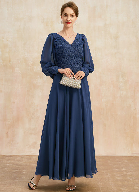 Robe Chic Élégance Marine Envolée - gallery 3