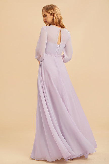 Robe Chic Lavande Flottante - gallery 4
