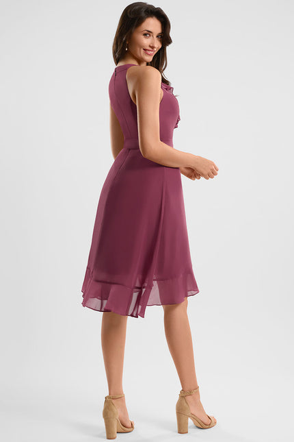 Robe Chic Fluide À Nouer - gallery 3