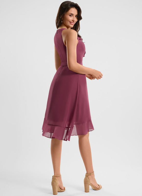 Robe Chic Fluide À Nouer - gallery 3