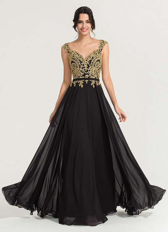 Robe Chic Longue Marine Élégante